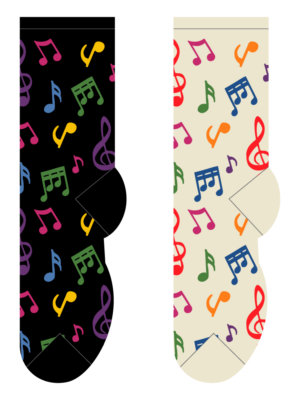 Music Notes - Small/Med Adult