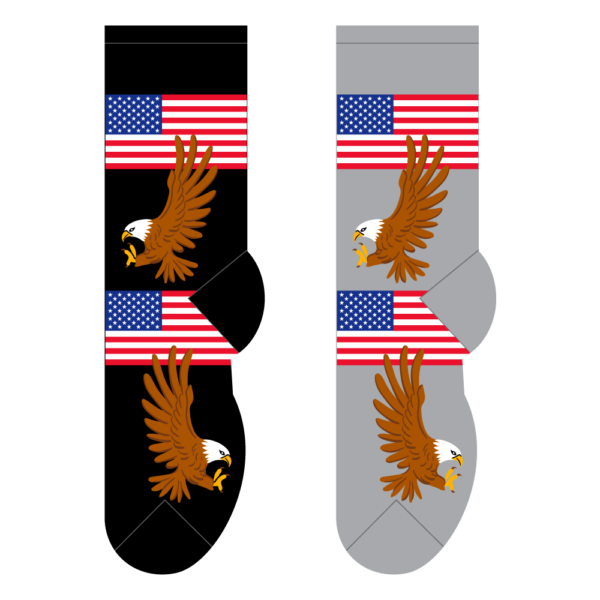 American Flag & Eagle - Small/Med Adult