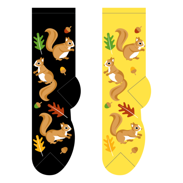 Squirrel socks