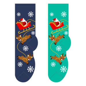 Santa & Reindeer socks