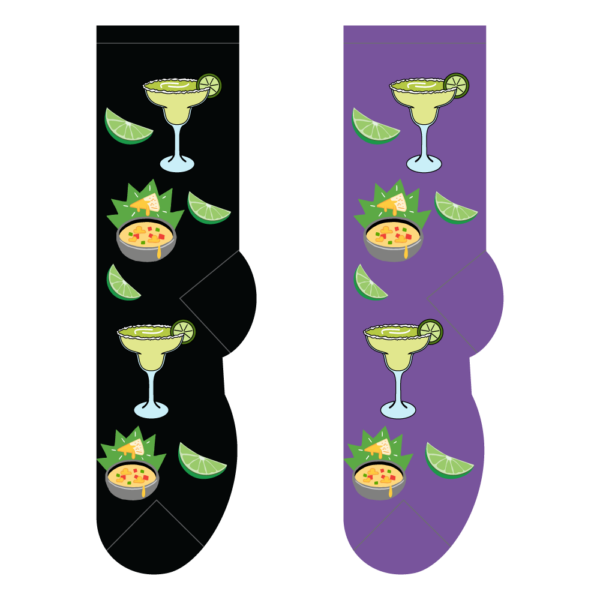margarita fundraising socks