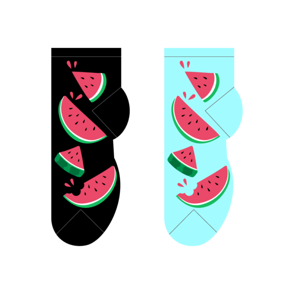 watermelon socks for fundraising