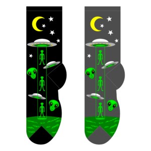 alien socks for fundraising