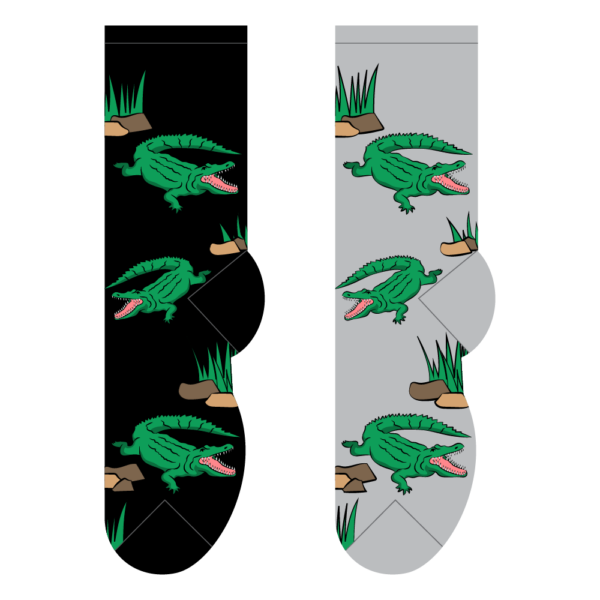 alligator novelty socks