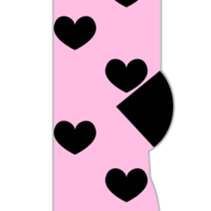 hearts fluffy novelty socks
