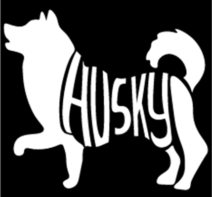 Husky - Silhouette